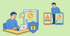 【情シス担当者必見】BYOD（私物端末の業務利用）のリスクと、Zoom Phoneで安全・スマートに管理する方法とは？