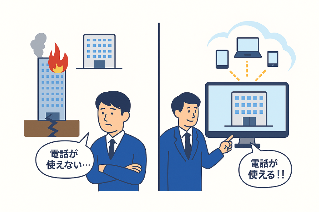 Zoom Phone利用時の仕組みを図解(クラウドPBX → デバイス分散、代表電話 → 多端末受信)