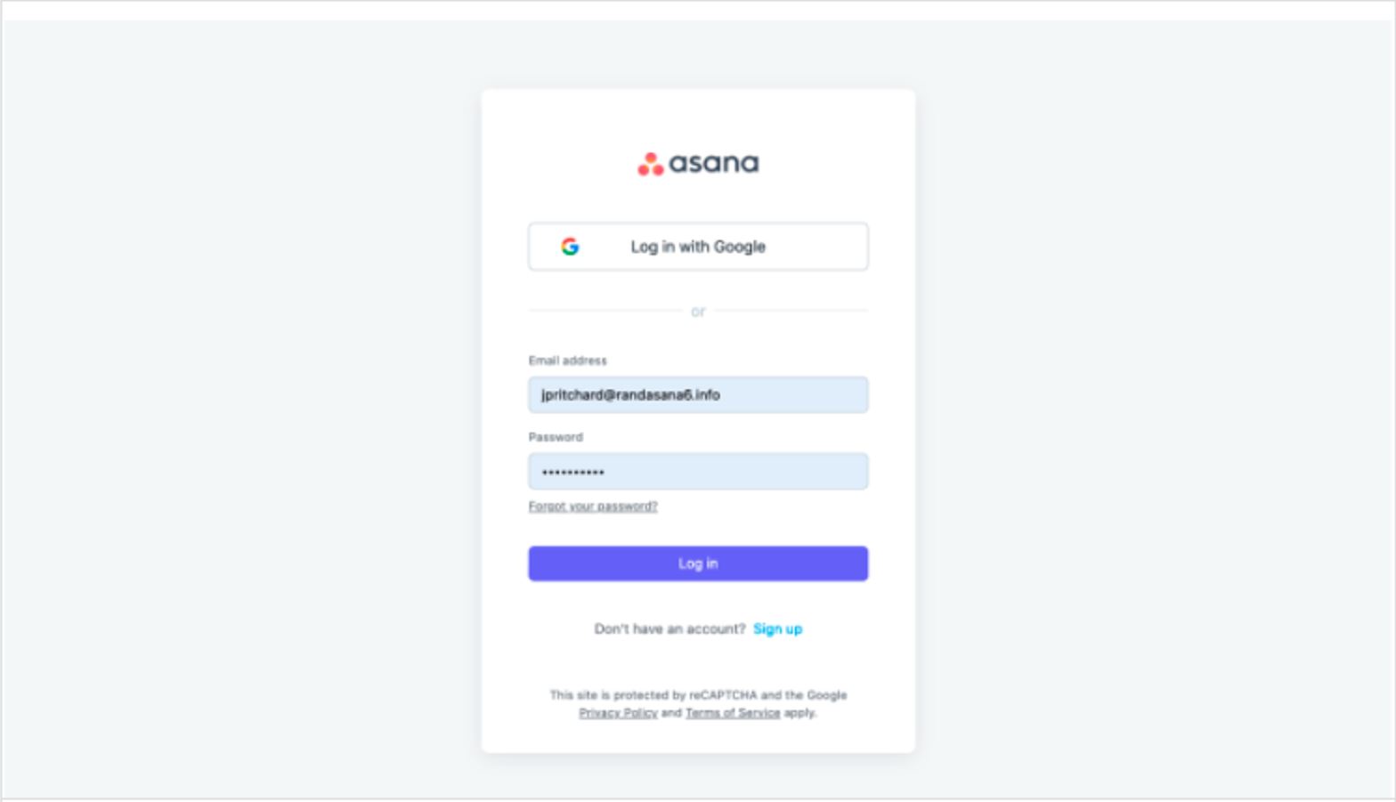 Asana Desktop App Login
