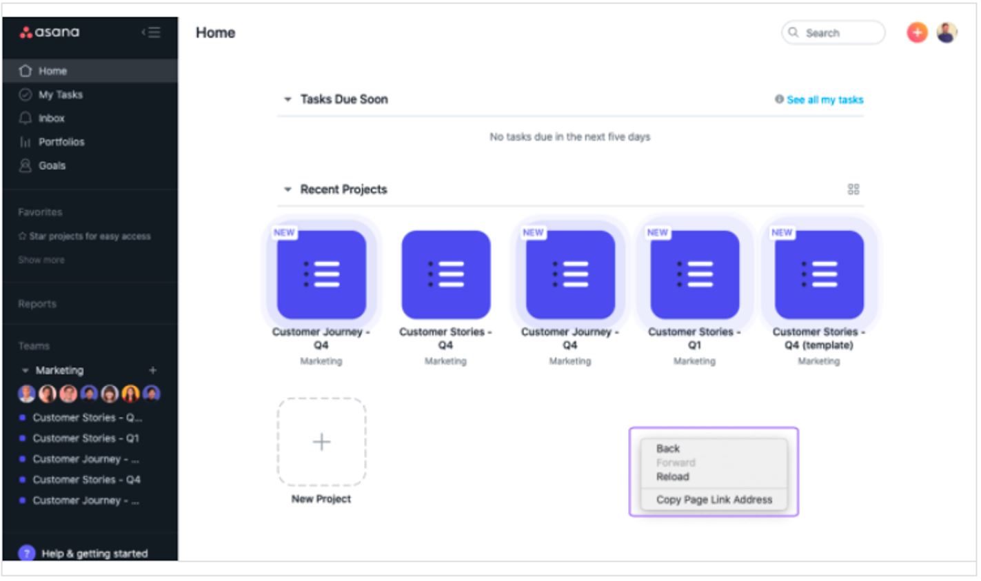 Asana Desktop App